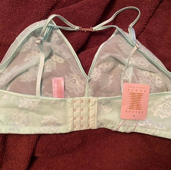 BNWT savage x Fenty mint green 3x bra - Picture 2 of 3